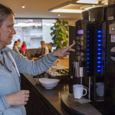 Kaffeemaschine im gate27 in Winterthur